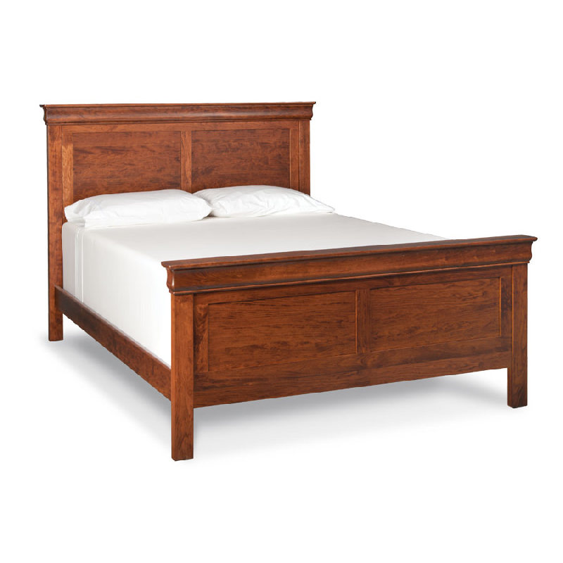 Simply Amish SBLPP-05B Louis Philippe Panel Bed