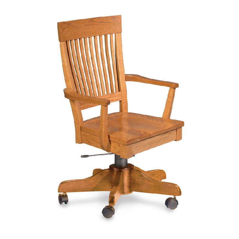 Simply Amish KSHSADC Homestead Arm Desk Chair