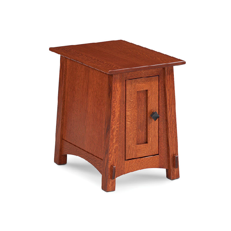 Simply Amish MAMC1626CS McCoy 1 Door Cabinet Chair Side Table