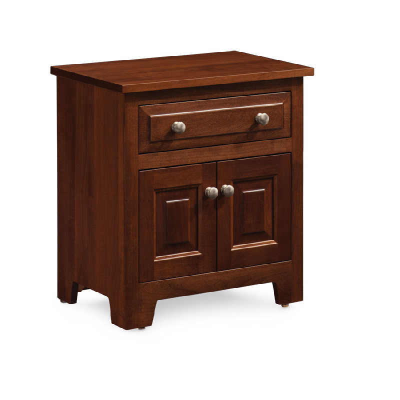 Simply Amish ME918NS Homestead Nightstand with Doors