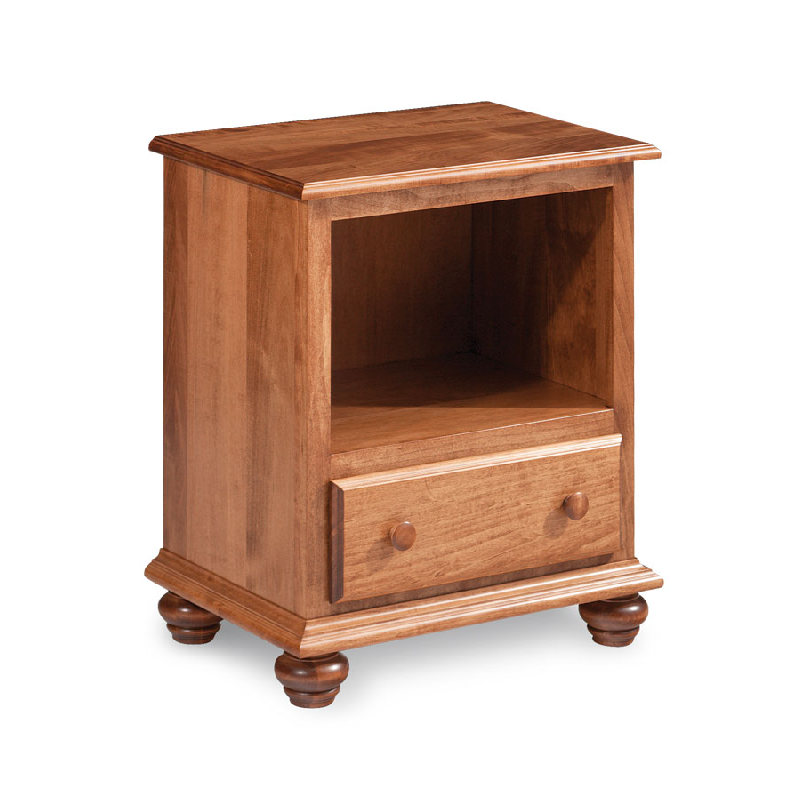 Simply Amish MEGA05NS Georgia Nightstand with Opening