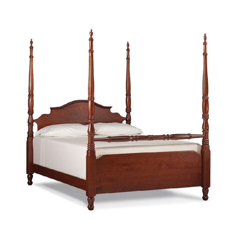 Simply Amish SBATB-07B Classic Top Poster Bed