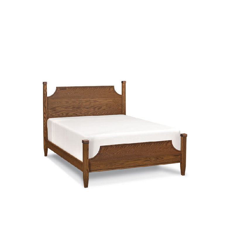 Simply Amish SBHAP-27 Hamptons Curved Panel Bed