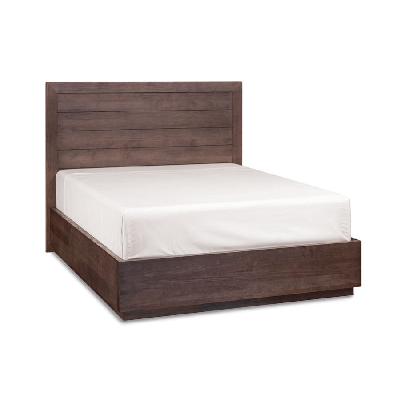 Simply Amish SBIRN-23B Ironwood Planked Bed