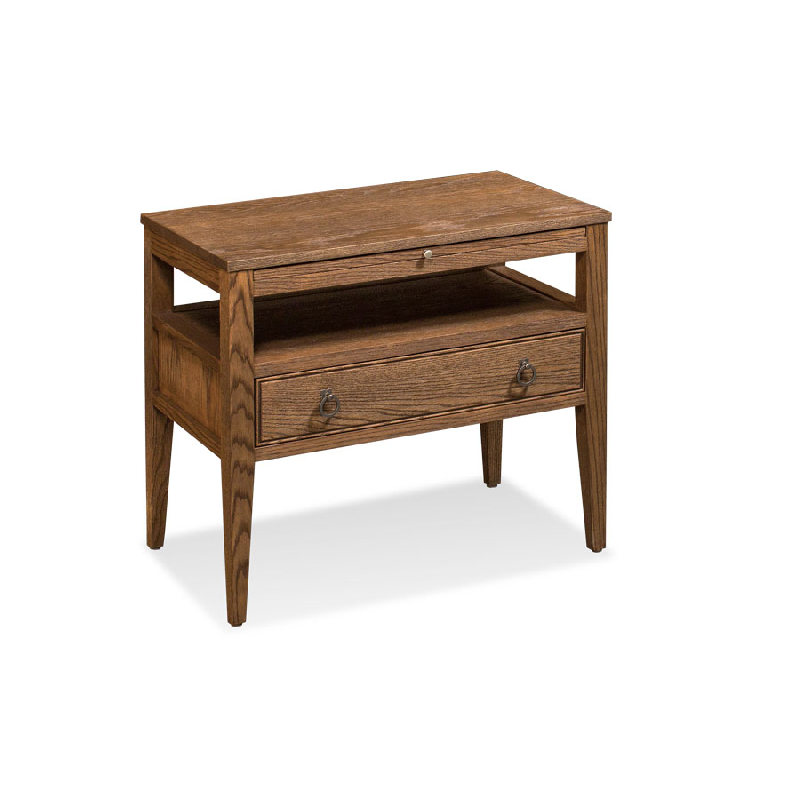 Simply Amish SNHAP-08A Hamptons Nightstand with Open Cubby