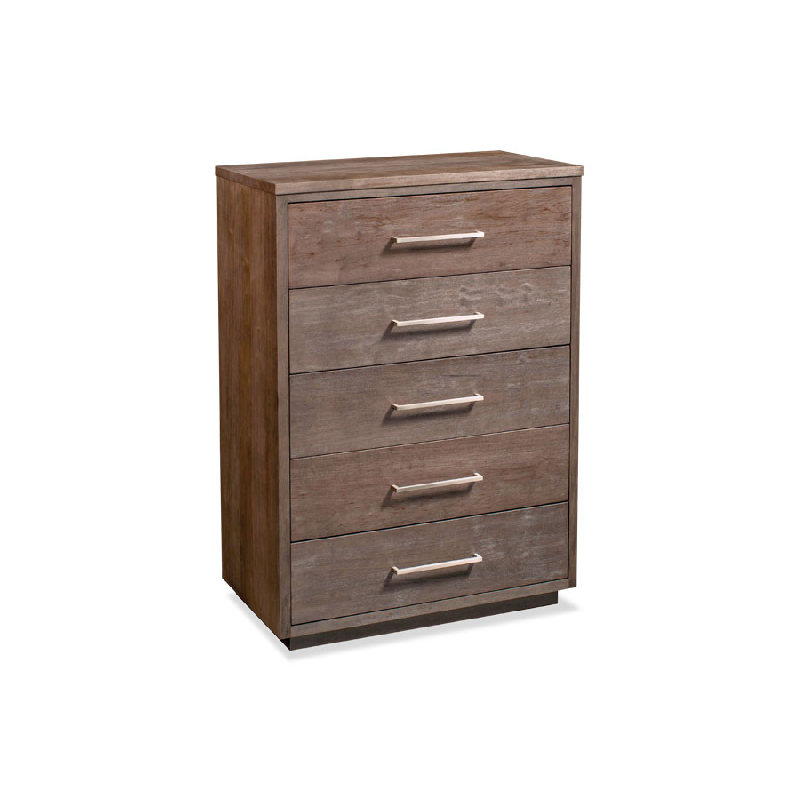 Simply Amish SSIRN-04E0 Ironwood 5 Drawer Chest