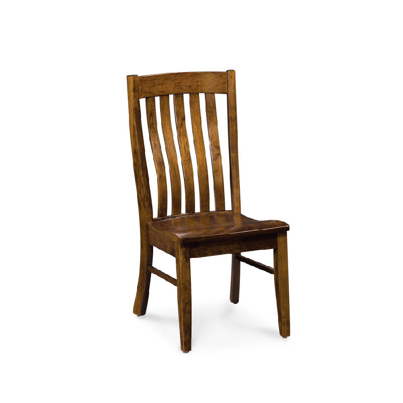 Simply Amish XS02-ECBRD-02A-W Parkdale Side Chair