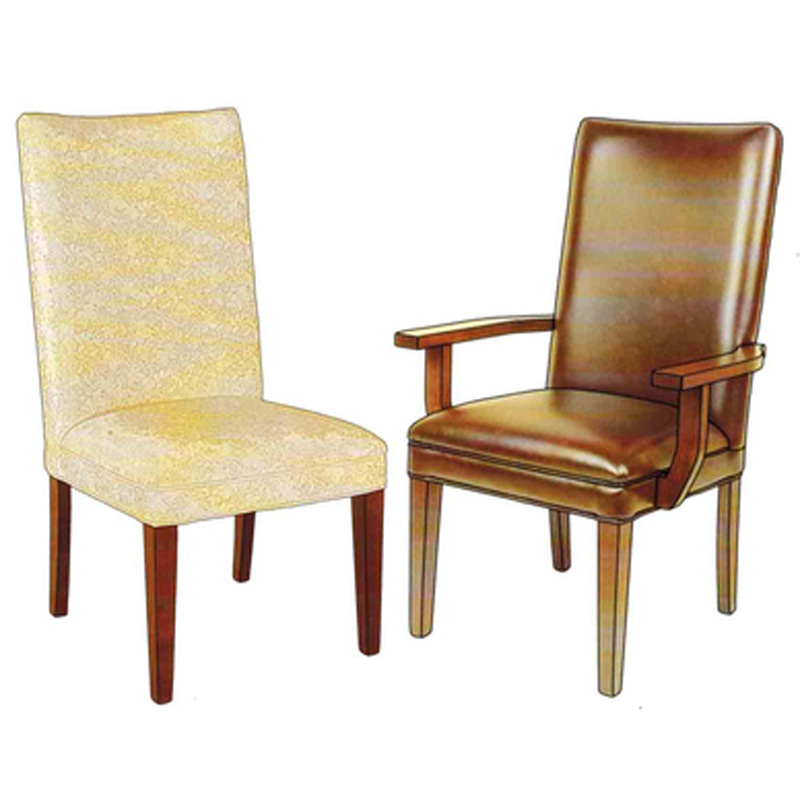 Still Fork 231091 Upholstered Back Chairs and Stools Johnstown Arm Chair