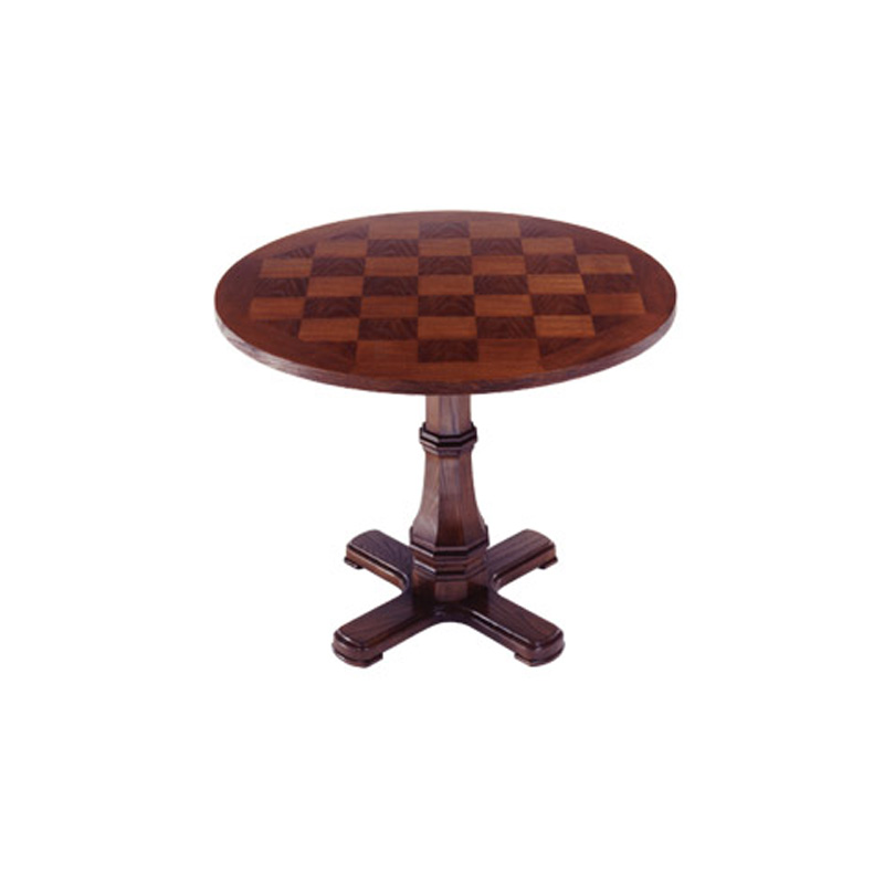 Style Upholstering 4W09-A Party Table Occasional Tables Round Game Table