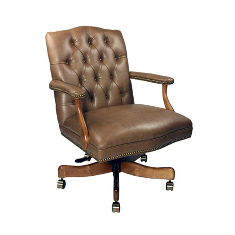 Style Upholstering 63R Swivel Chair Collection Tufted Swivel Chair