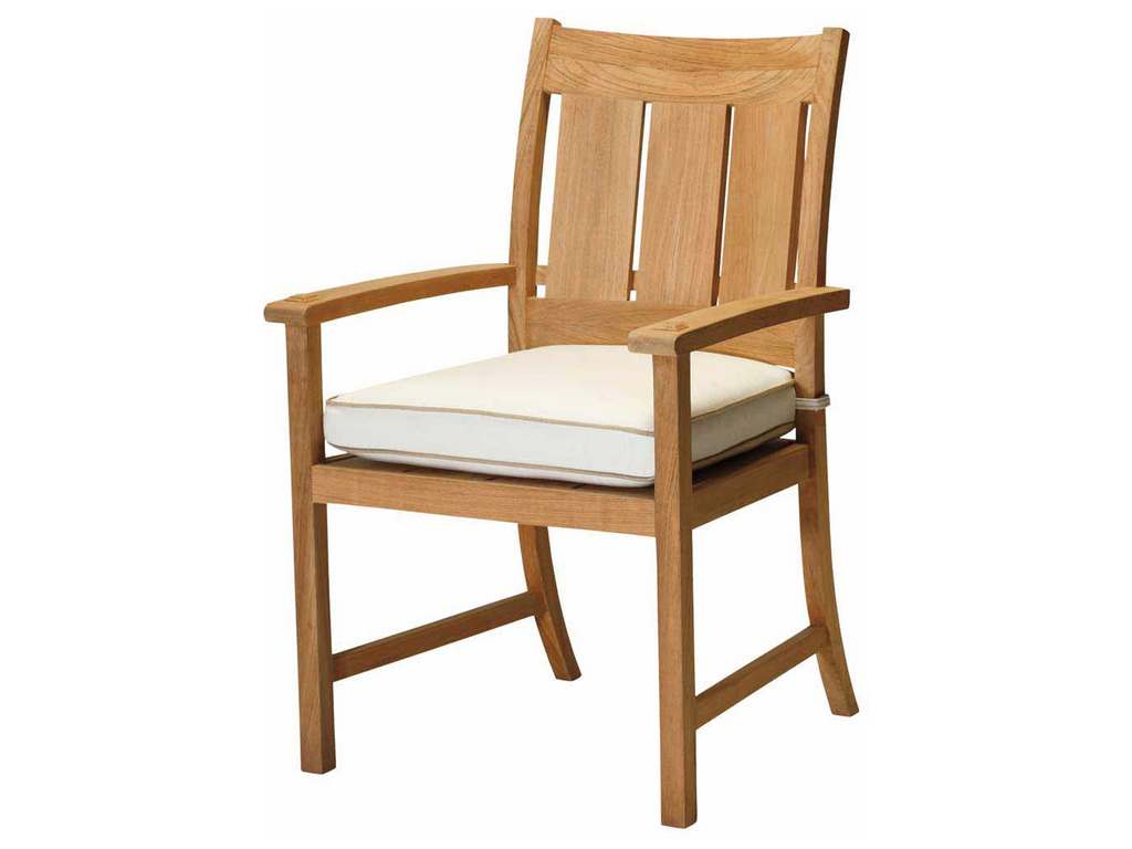 Summer Classics 2830 Croquet Teak Arm Chair