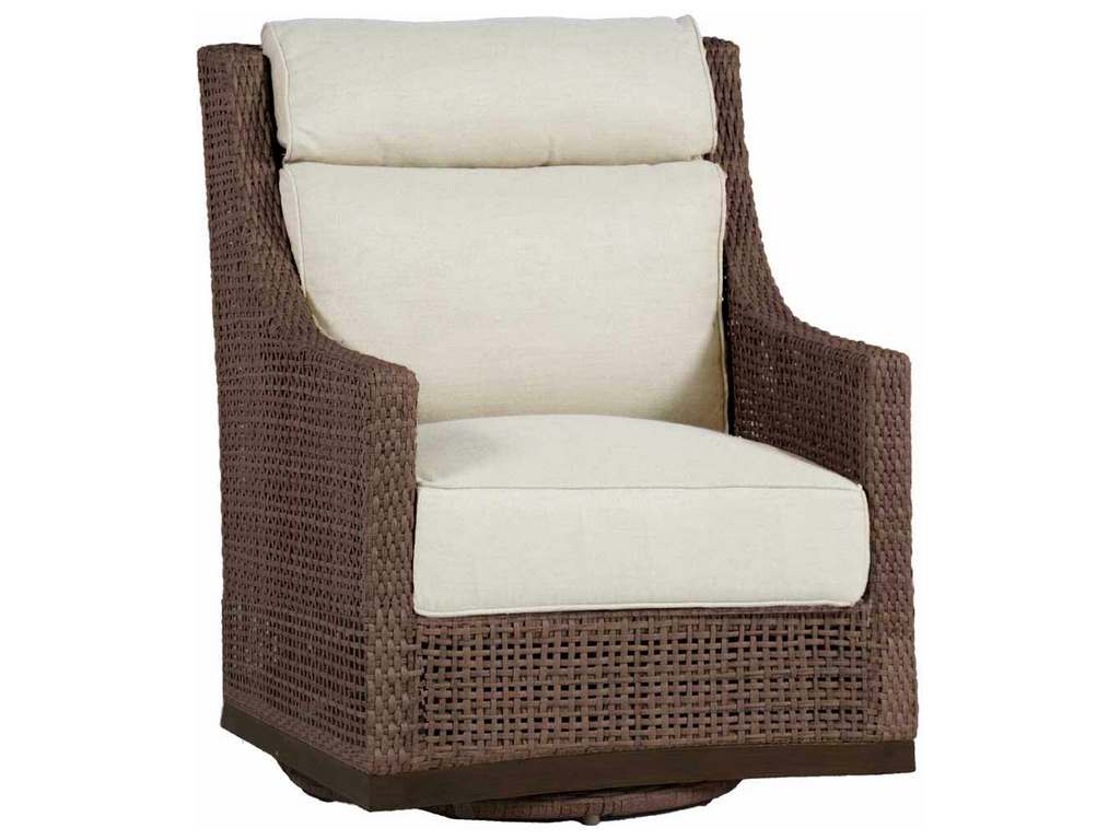 Summer Classics 4205 Peninsula Swivel Glide Chair