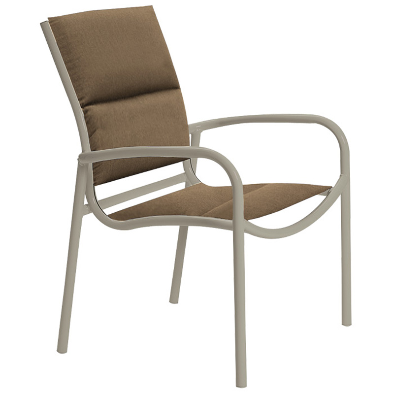 Tropitone 220424PS Millennia Padded Sling Dining Chair