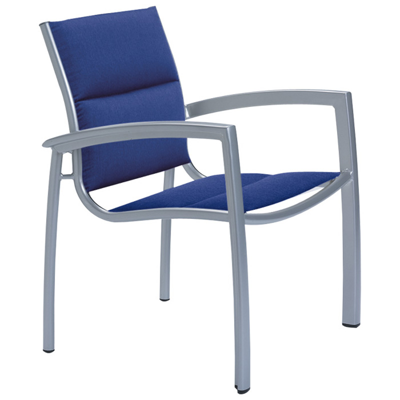 Tropitone 240524PS South Beach Padded Sling Dining Chair