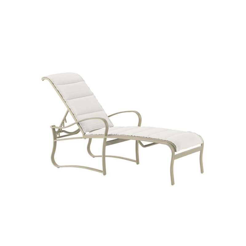 Tropitone 150032PS Shoreline Padded Sling Chaise Lounge