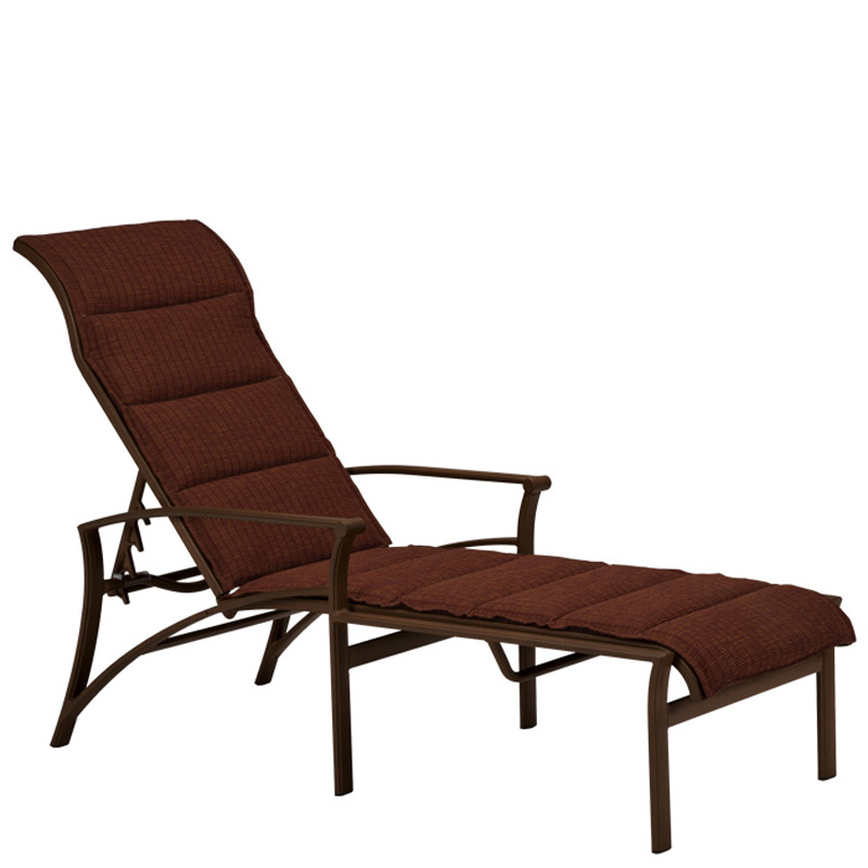 Tropitone 161132PS Corsica Padded Sling Chaise Lounge