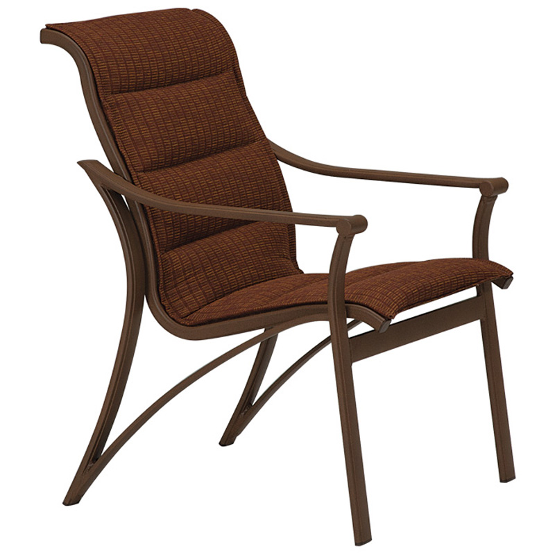 Tropitone 161137PS Corsica Padded Sling Dining Chair