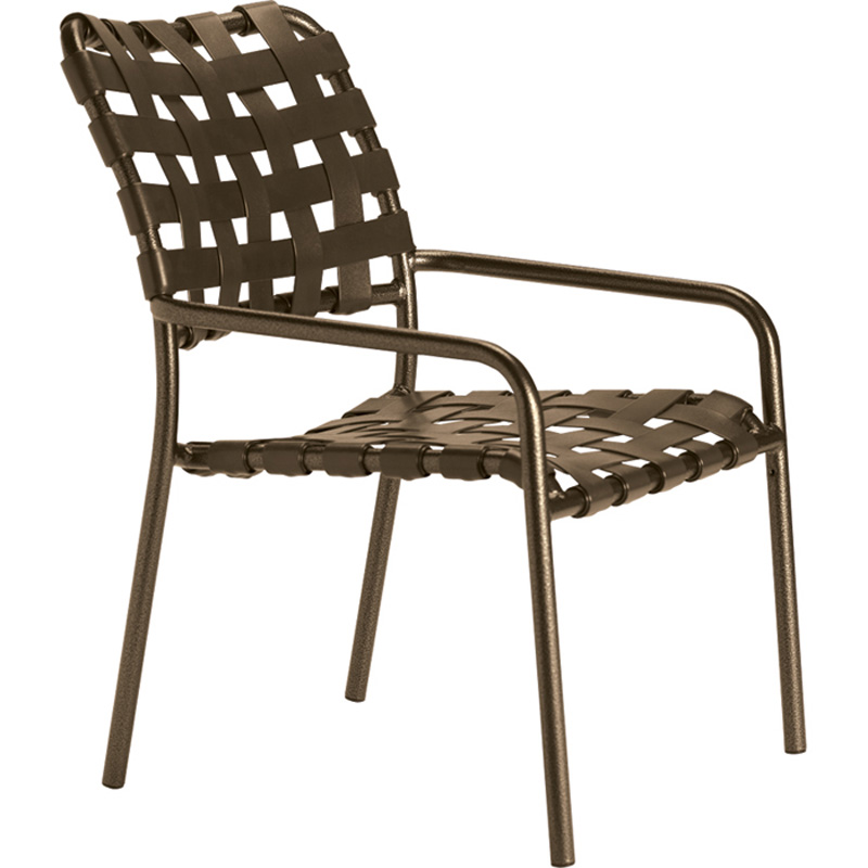 Tropitone 260524 Kahana Cross Strap Dining Chair
