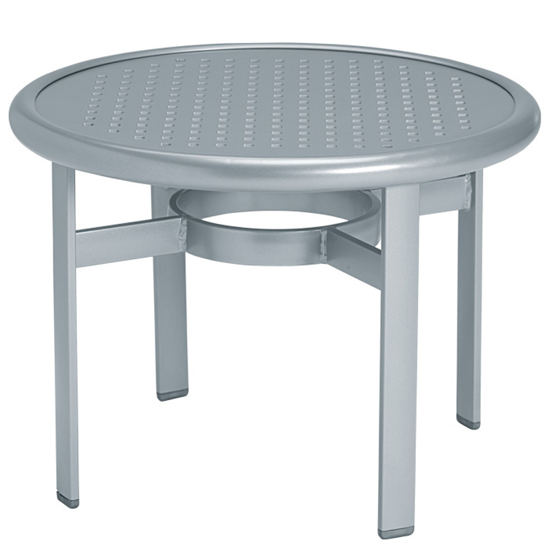 Tropitone 190383SB Boulevard Tables 24 inch Round Tea Table