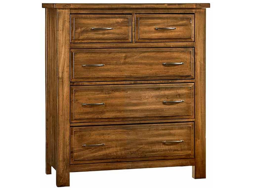 Artisan and Post 118-115 Maple Road Chest 5 Drawers Antique Amish