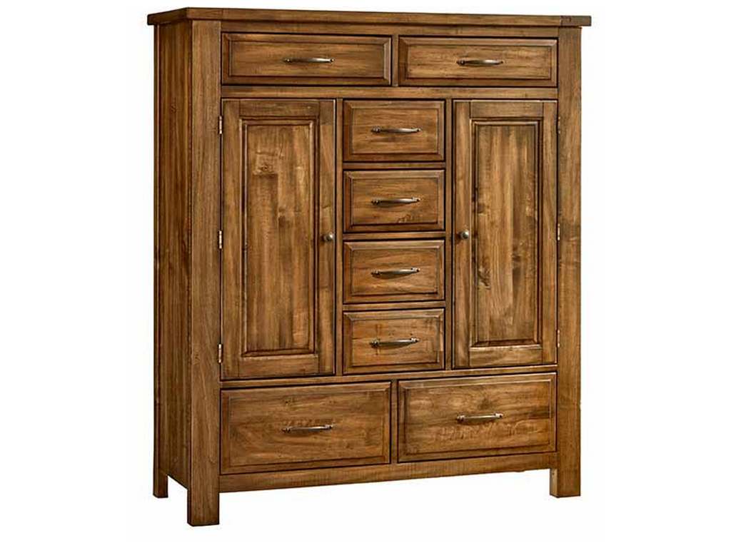 Artisan and Post 118-116 Maple Road Sweater Chest 8 Drawers and 2 Doors Antique Amish