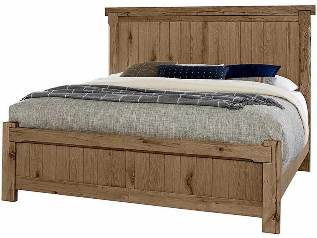 Vaughan Bassett 782-668-866-922-MS1 Yellowstone American King Bed Chestnut Natural