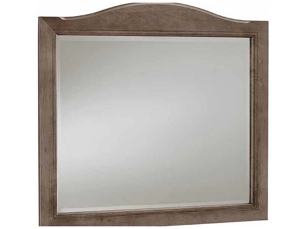 Vaughan Bassett 801-446 Cool Farmhouse Arched Mirror Grey