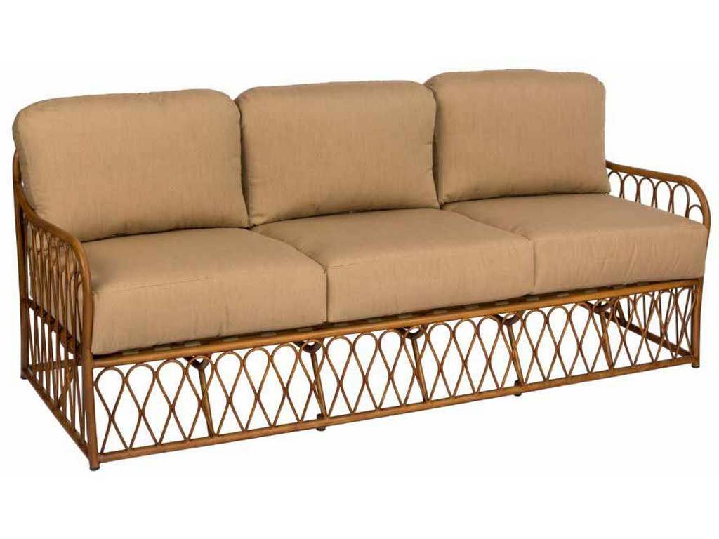 Woodard S650031 Cane Sofa