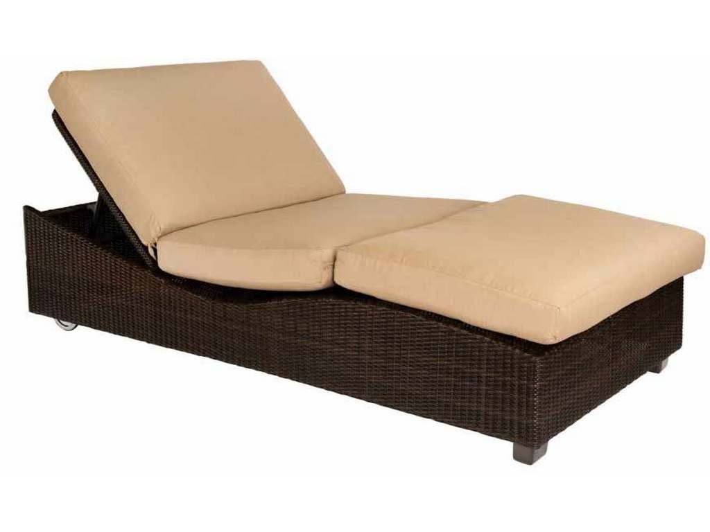 Woodard S511061 Montecito Saddleback Double Chaise Lounge