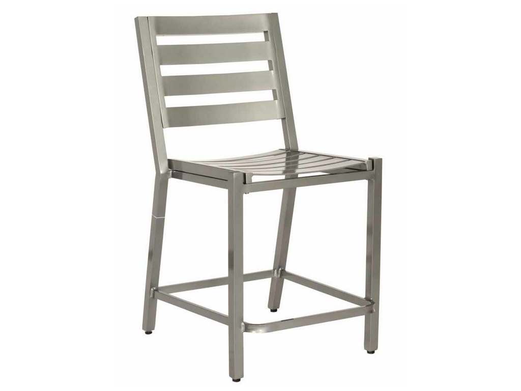 Woodard 1Y0771 Palm Coast Slat Counter Stool without Arms