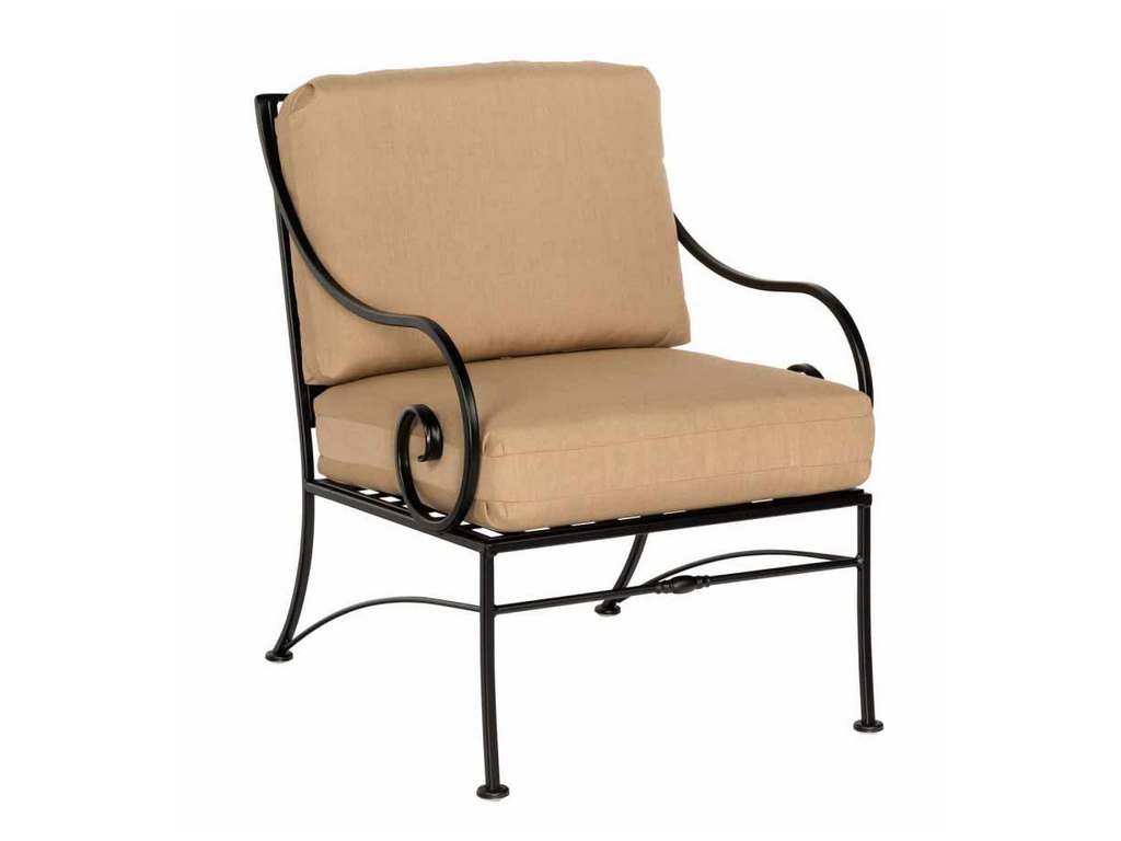 Woodard 3C0006 Sheffield Lounge Chair with Cushions