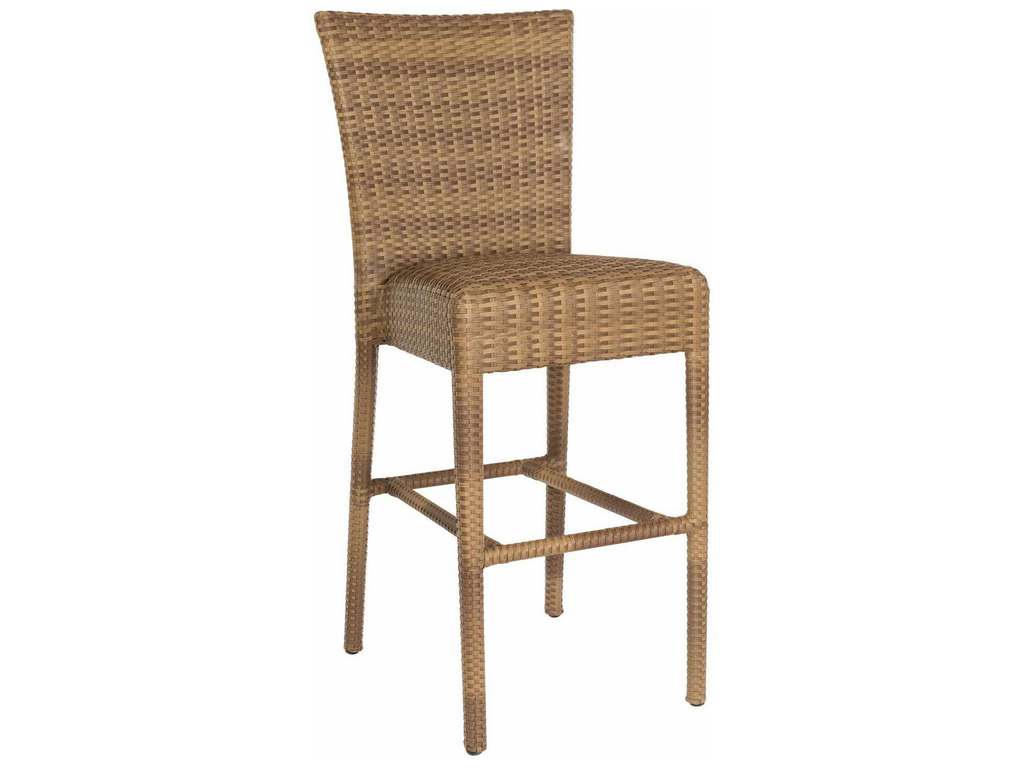 Woodard S593091 Et Cetera Padded Seat Bar Stool without Arms