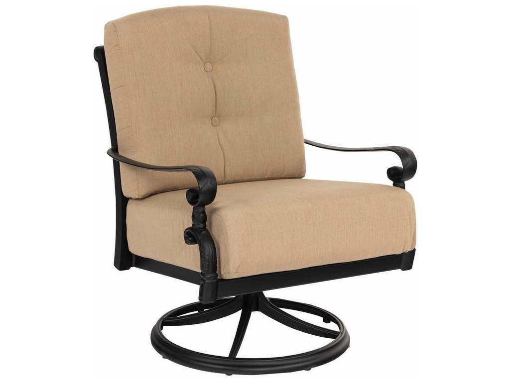 Woodard 1K0477 Avondale Cushion Swivel Rocking Lounge Chair