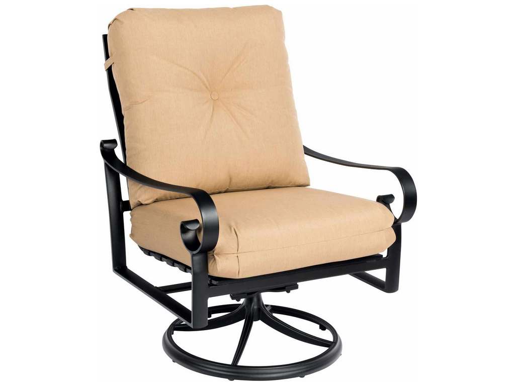 Woodard 690677M Belden   Cushion Big Mans Swivel Rocking Lounge Chair