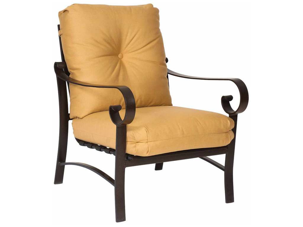 Woodard 690406M Belden   Cushion Stationary Lounge Chair