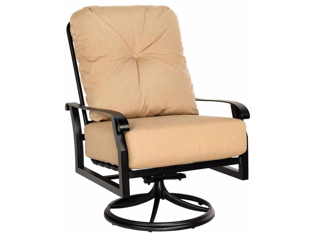 Woodard 4Z0677 Cortland   Cushion Big Mans Swivel Rocking Lounge Chair