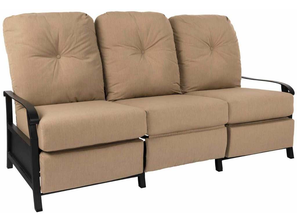 Woodard 4Z0485 Cortland   Cushion Recliner Sofa