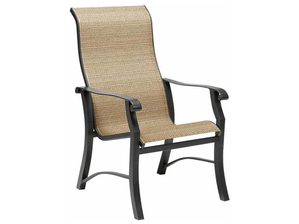 Woodard 42H426 Cortland High-Back Dining Arm Chair