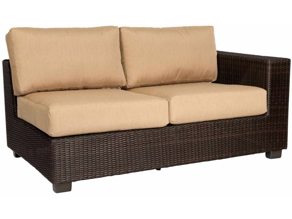 Woodard S511031R Montecito   Right Arm Facing Love Seat Sectional