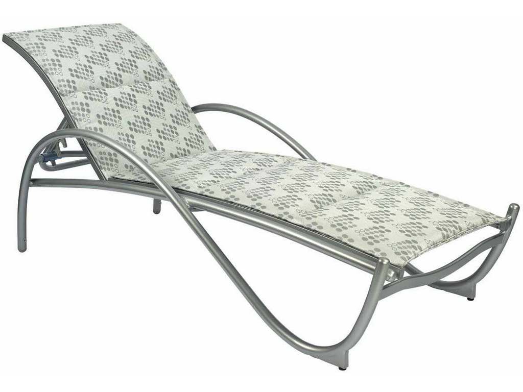 Woodard 5D0570 Tribeca   Padded Adjustable Chaise Lounge