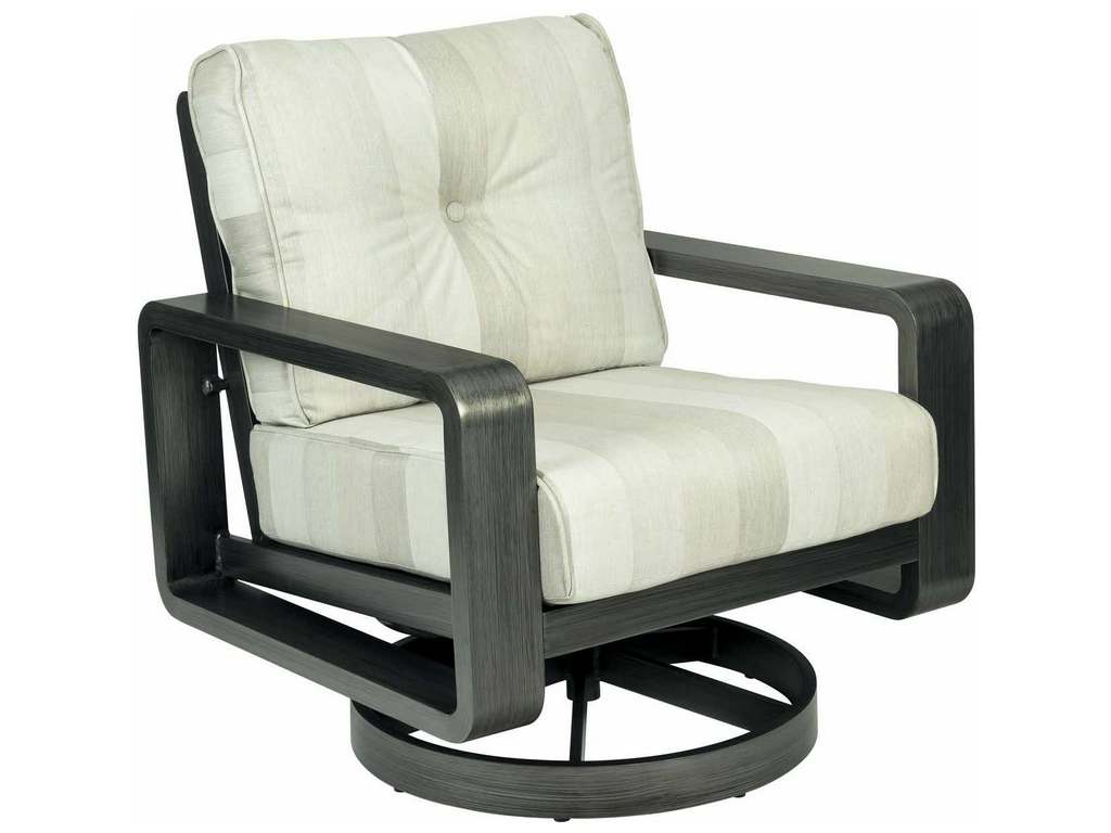 Woodard 7D0477 Vale   Swivel Lounge Chair