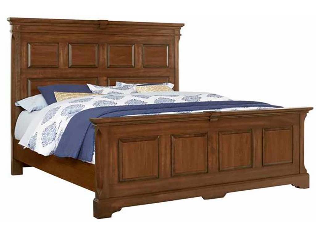 Artisan and Post 110-559-955-722 Heritage Queen Mansion Bed Amish Cherry