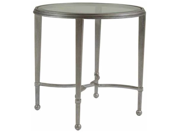 Artistica Home 2011-950-46 Metal Designs Sangiovese Round End Table