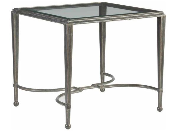 Artistica Home 2011-959-44 Metal Designs Sangiovese Rectangular End Table