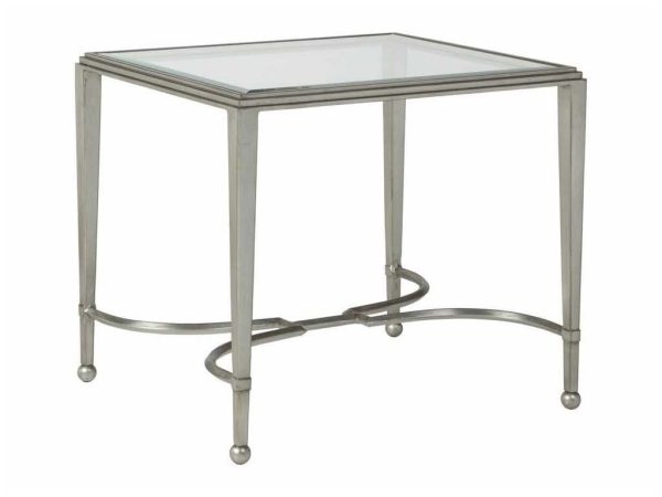 Artistica Home 2011-959-47 Metal Designs Sangiovese Rectangular End Table
