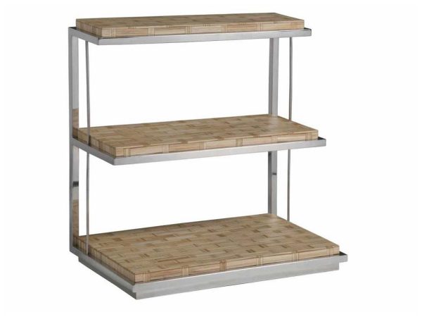 Artistica Home 2126-955 Signature Designs Thatch Three Tier Spot Table