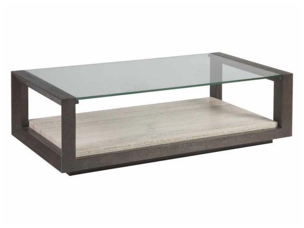Artistica Home 2270-945 Signature Designs Venerato Rectangular Cocktail Table