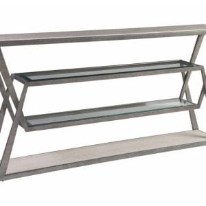 Artistica Home 2273-966 Signature Designs Adamo Silver Gray Console