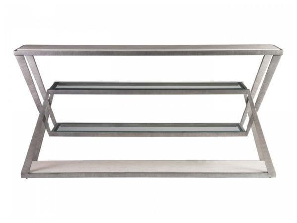 Artistica Home 2273-966 Signature Designs Adamo Silver Gray Console