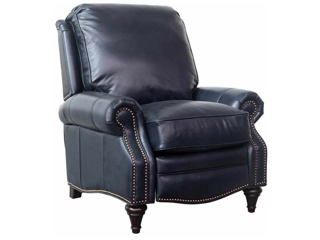 BarcaLounger 7-2160-5700-47  Avery Low Leg Recliner Shoreham Blue